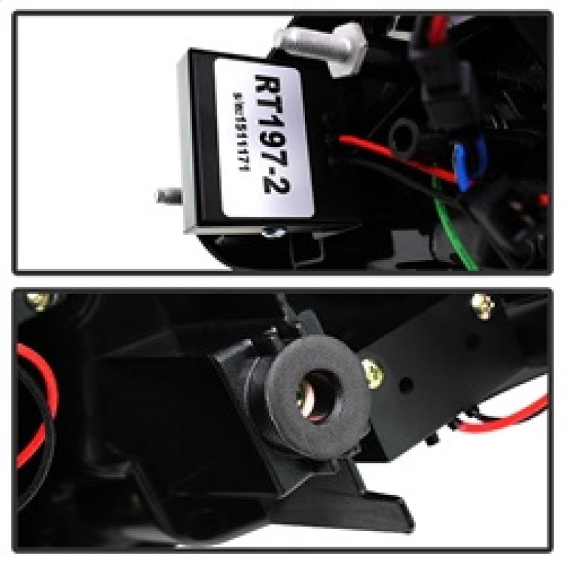 Spyder Audi A5 08-12 LED Tail Lights Black ALT-YD-AA508-LED-BK 5082275