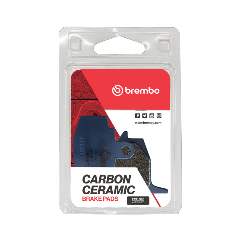 Brembo OE 87-88 Kawasaki KX 125cc Carbon Ceramic Brake Pad - Front 07KA10TT