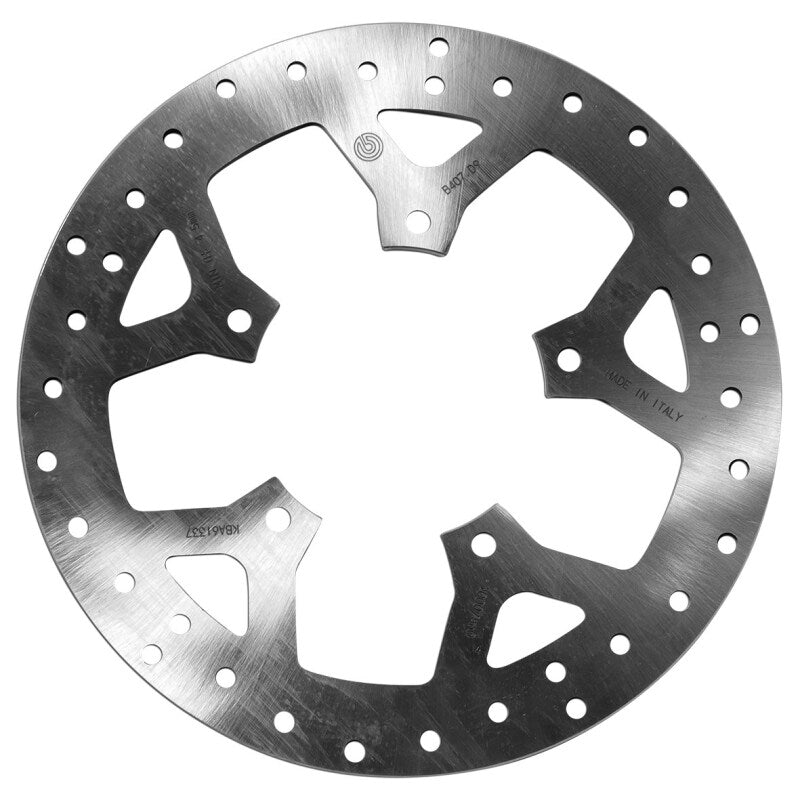 Brembo OE 07-08 Peugeot Geo RS 125cc 263x5mm Brake Disc - Front Fixed 68B407D9