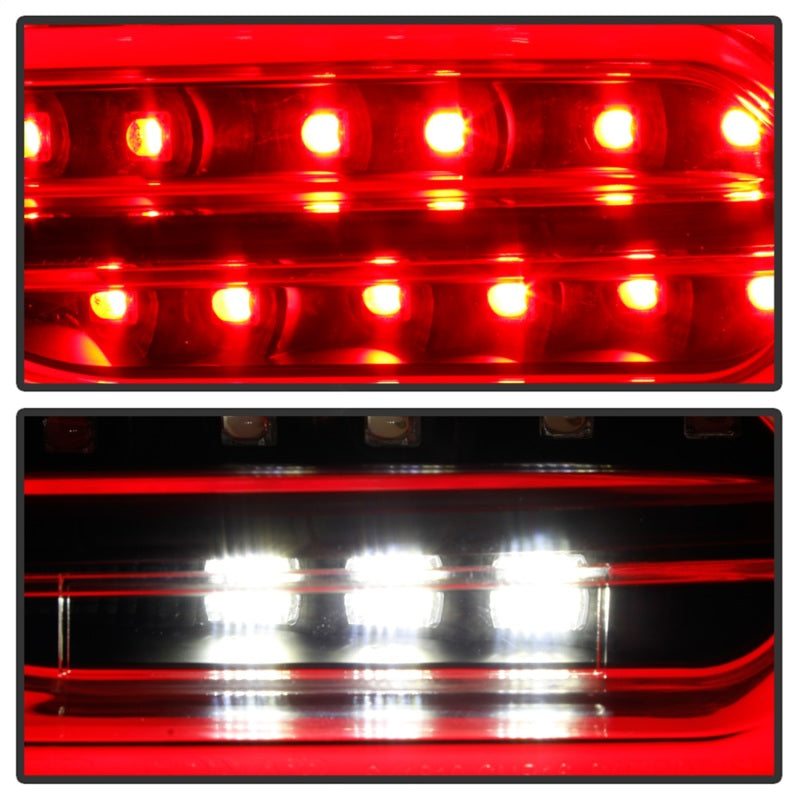 Spyder Chevy Camaro 16-18 (Do Not Fit Halogen Model) LED Tail Lights Black ALT-YD-CCAM16LED-SEQ-BK 5087232
