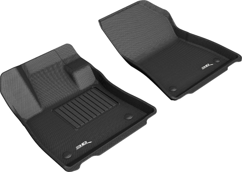 3D MAXpider 2019-2020 Infiniti QX50 Kagu 1st Row Floormat - Black L1IN03111509