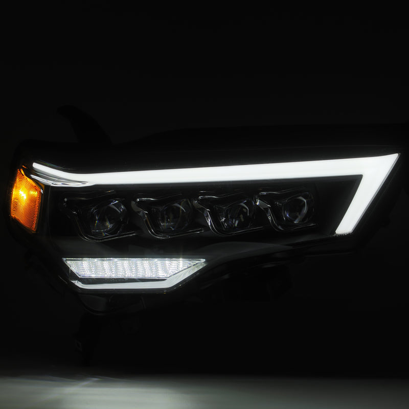 AlphaRex 14-20 Toyota 4Runner NOVA LED Projector Headlights Plank Style Chrome w/Activation Light 880724 *Discontinued