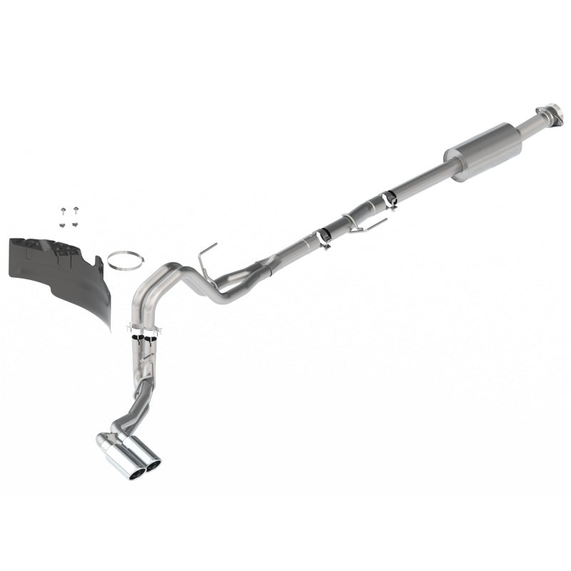 Ford Racing 21-22 F-150 2.7L/3.5L/5.0L Side Exit Extreme Exhaust - Chrome Tips M-5200-FECS