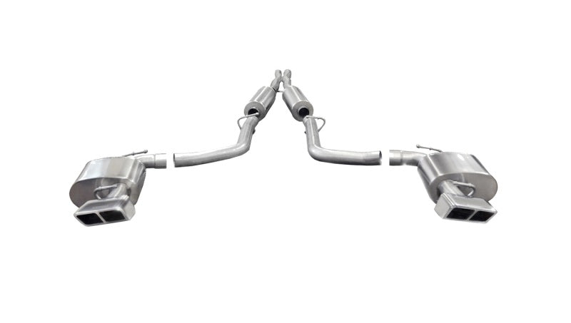 Corsa Performance 11-13 Dodge Challenger SRT-8 6.4L V8 Manual Polished Xtreme Cat-Back