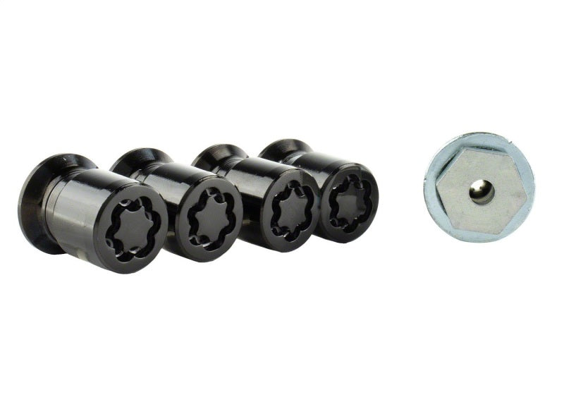 Ford Racing M12 x 1.5 Black Security Lug Nut Kit - Set of 4 M-1A043-B