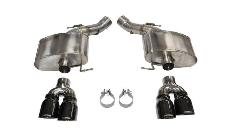Corsa Performance 12-15 BMW M6 F12 / F13 / F06 Black Sport Axle-Back Exhaust