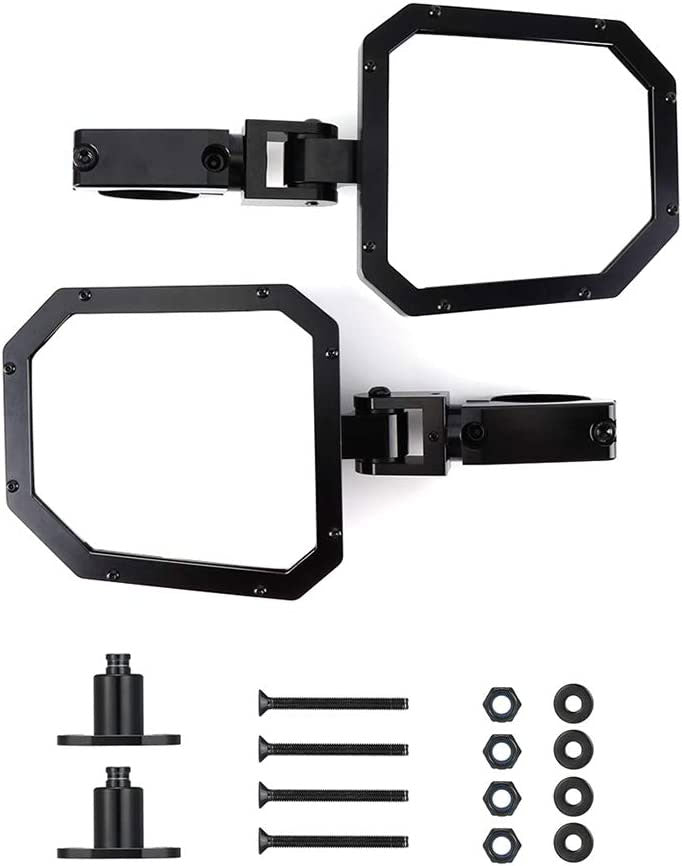 BILLET Rear Racing Side Mirrors For Can Am Maverick X3 Max Turbo R 2017-2023