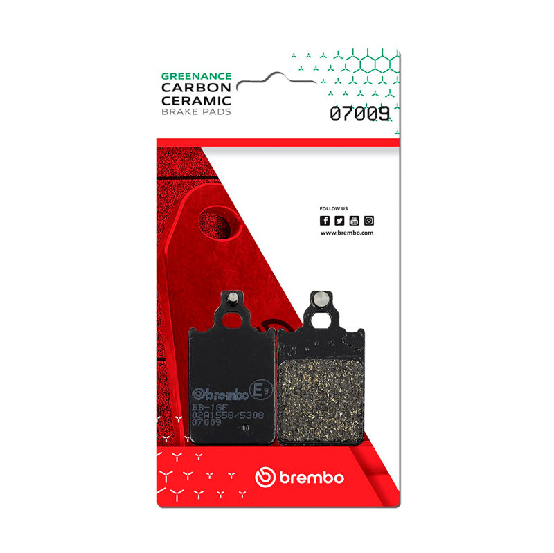 Brembo OE Ktm Go/Malaguti Centro/Malaguti F/Yamaha Dt Carbon Ceramic Brake Pad - Front 07009