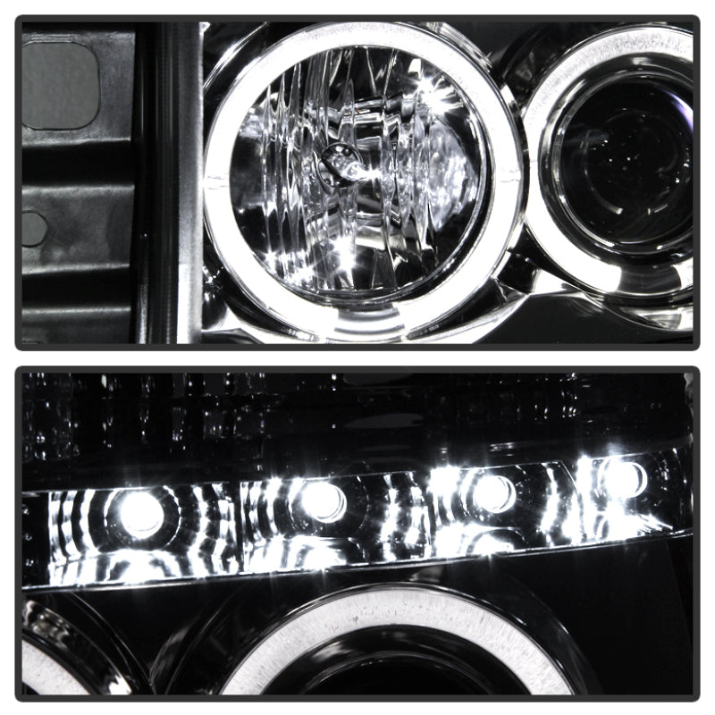 Spyder Nissan Titan 04-14/Armada 04-07 Projector Headlights LED Halo LED Chrm PRO-YD-NTI04-HL-C 5011589
