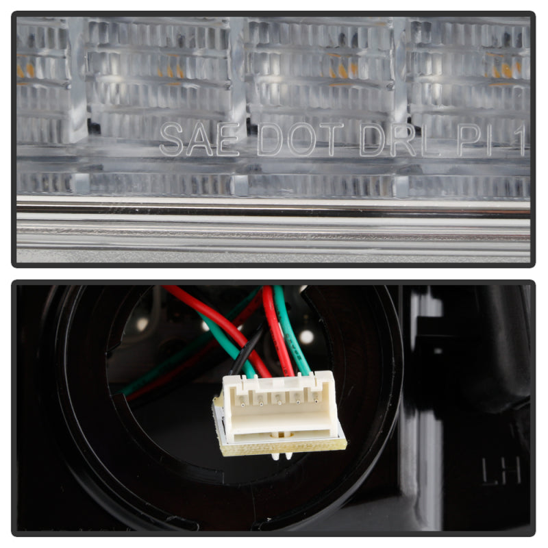 Spyder Jeep Wrangler 2018-2019 (LED Model Only) LED Front Bumper Lights - Sequential Signal - Chrome 5086792