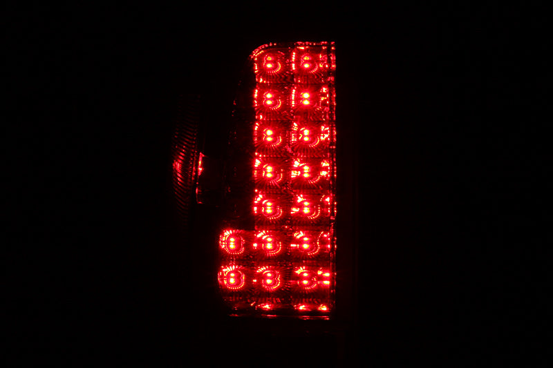 Anzo 2005-2008 Nissan Frontier LED Taillights Red/Clear