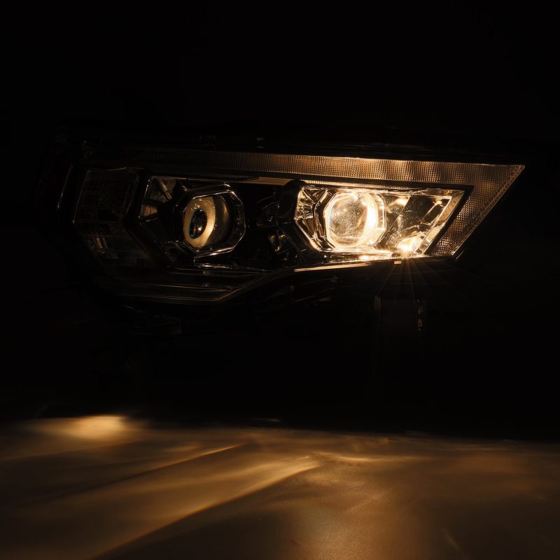 AlphaRex 14-22 Toyota 4Runner PRO-Series Projector Headlights Black w/Seq. Sig. + DRL 880815 *Discontinued