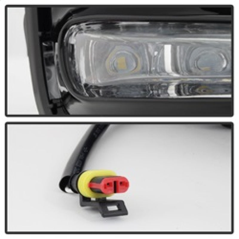 Spyder 2017+ Toyota Corolla OEM LED Fog Lights w/Switch - Clear (FL-TCO17-LED-C) 5084866