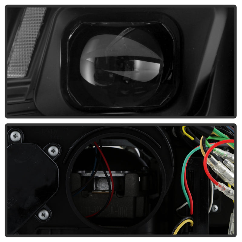 Spyder 13-16 Audi A4/S4 HID Model Only High-Power LED Headlights - Black PRO-YD-AA413HIDAP-BK 5088352