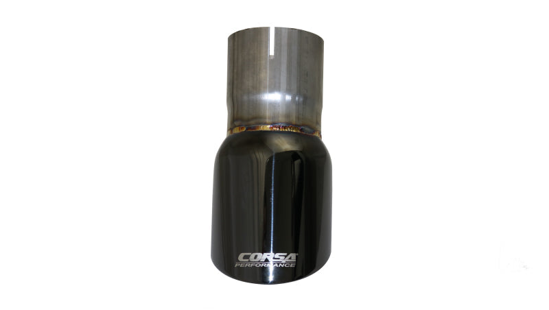 Corsa Single Universal 2.75in Inlet / 3.5in Outlet Black PVD Pro-Series Tip Kit TK003BLK