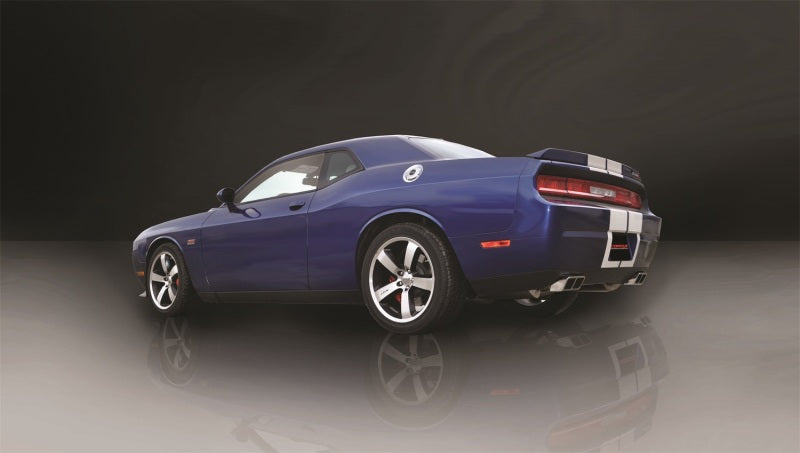 Corsa Performance 11-13 Dodge Challenger SRT-8 6.4L V8 Auto Polished Xtreme Cat-Back