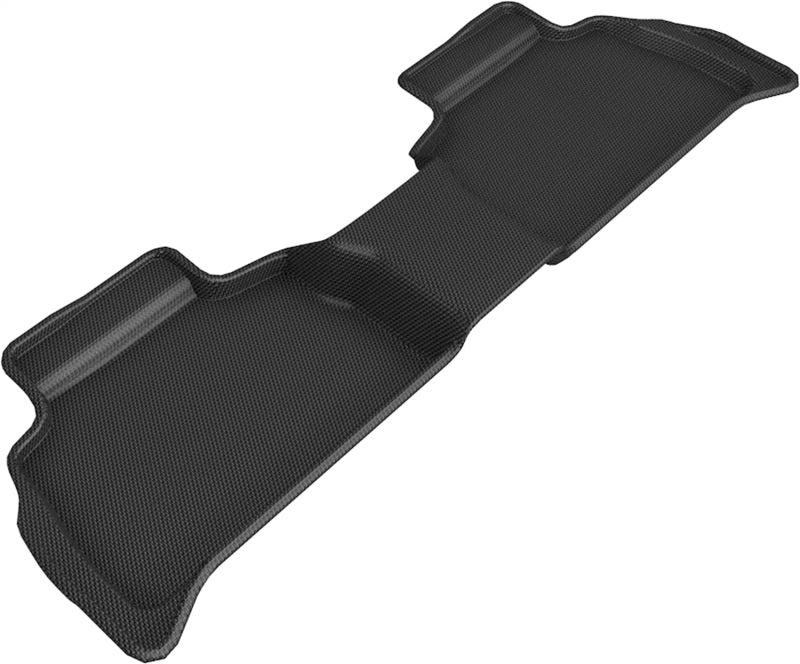 3D MAXpider 20-24 BMW X6 (G06) Kagu Floor Mat- Black Row 2 L1BM11321509