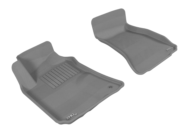 3D MAXpider 2008-2010 Dodge Challenger Kagu 1st Row Floormat - Gray L1DG01511501