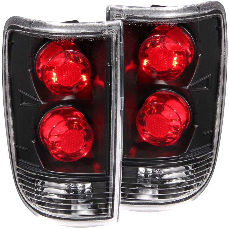 Anzo 1995-2005 Chevrolet Blazer Tail lights Dark Smoke