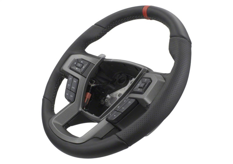 Ford Performance Parts 2015-2017 F-150 Raptor Performance Steering Wheel Kit - Red Sightline