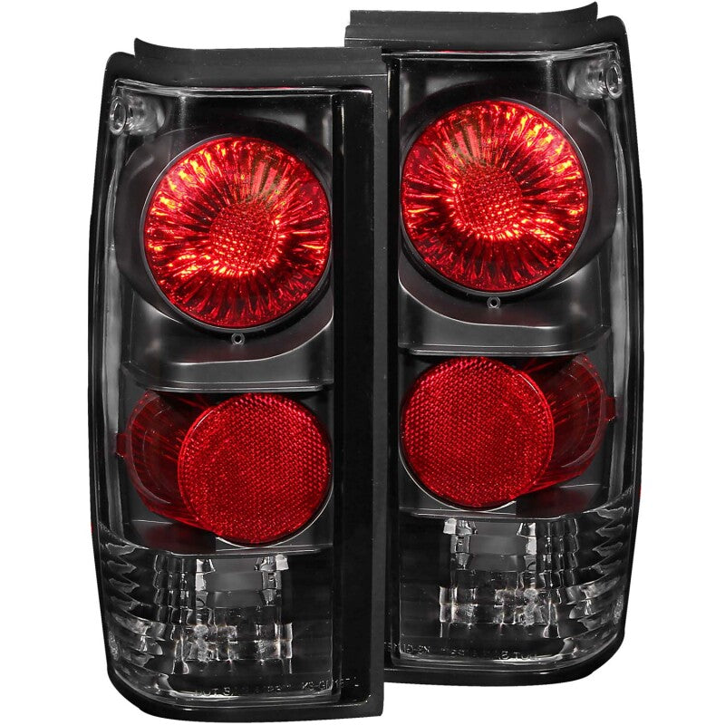 Anzo 1982-1994 Chevrolet S-10 Taillights Black