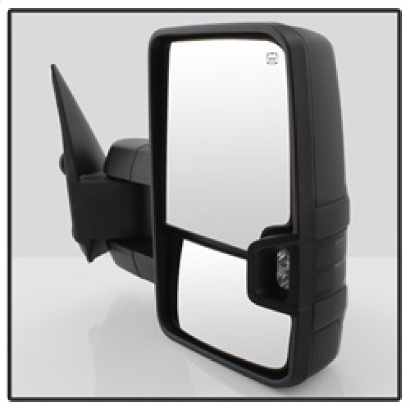 SPYDER xTune Chevy Silverado 03-06 G2 Heated Smoke LED Signal Telescoping Mirrors MIR-CS03S-G2-PWH-SM-SET 9936715