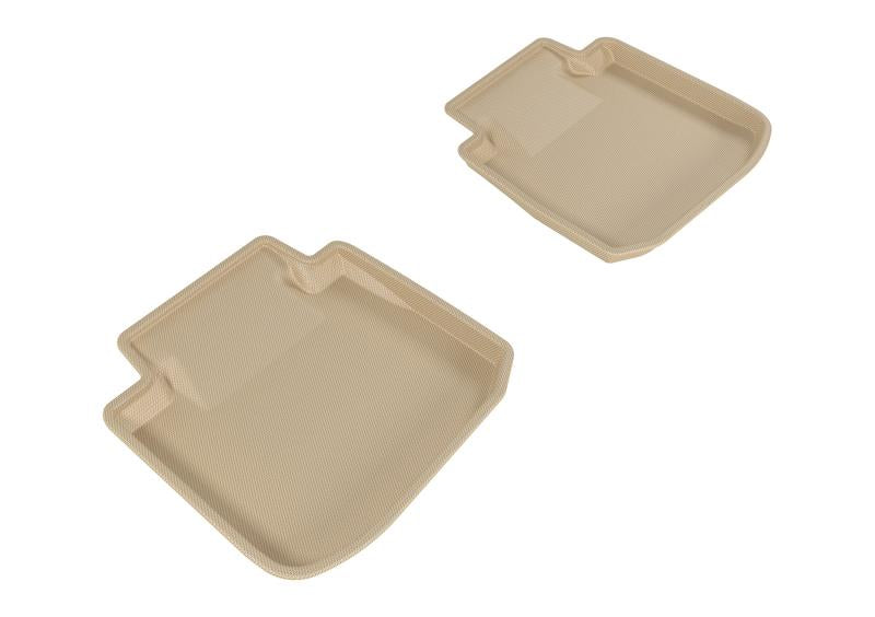 3D MAXpider 2015-2019 Subaru Legacy/Outback Kagu 2nd Row Floormats - Tan L1SB01321502