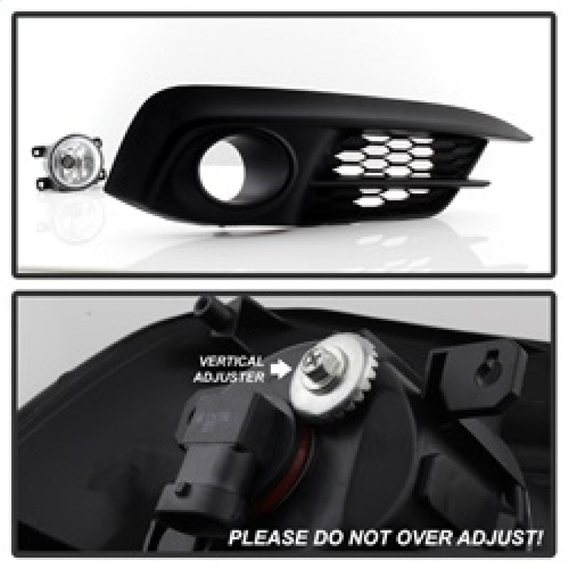 Spyder Honda Civic 2016-2017 2Dr/Coupe OEM Fog Light W/Switch- Clear FL-HC2016-2D-C 5083067
