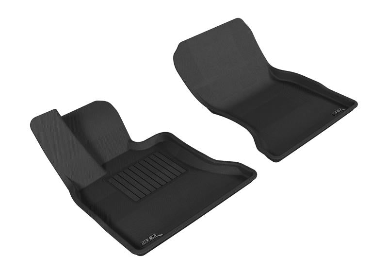 3D MAXpider 2010-2017 BMW 5 Series Gran Turismo F07 Kagu 1st Row Floormat - Gray L1BM01811501