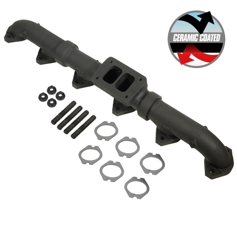 BD Diesel 93-98 Caterpillar 3406E  / 99-03 C15 Non-Acert CAT T6 Ceramic Coated Exhaust Manifold 1048002