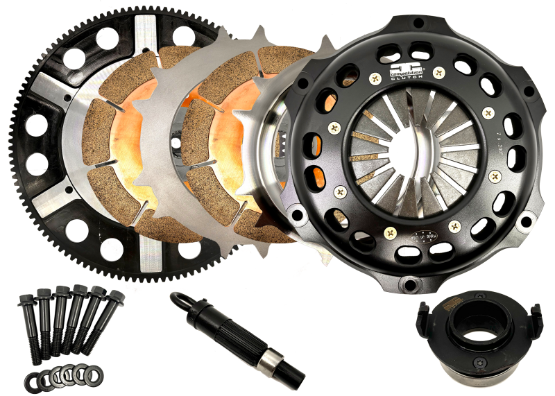 Competition Clutch Honda H Series 184mm Twin Disc Ceramic Clutch Kit 1848014-2