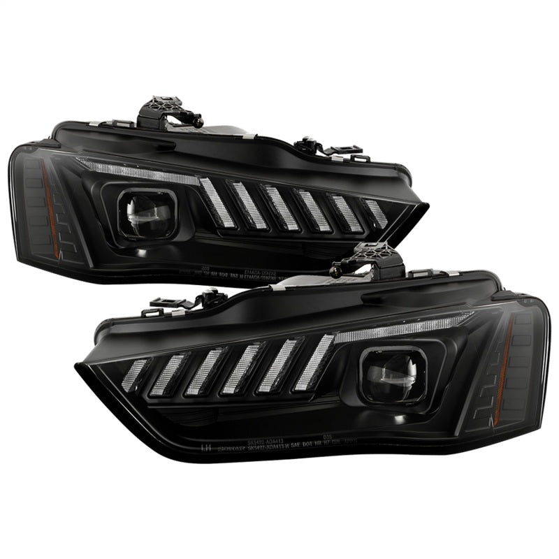 Spyder 13-16 Audi A4/S4 HID Model Only Projector Headlights - Black PRO-YD-AA413HIDSI-BK 5088338