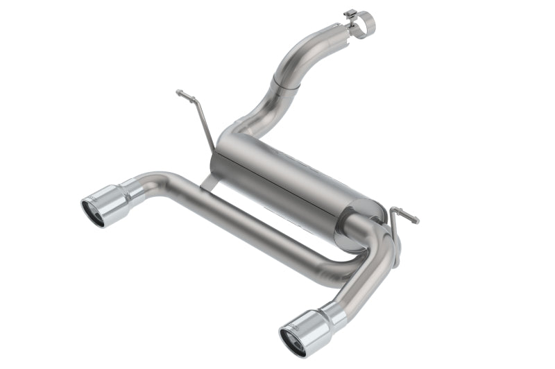 Borla 18-19 Jeep Wrangler JL/JLU 2.0L 4Cyl 2DR/4DR Touring Axle Back Exhaust w/ 3.5in Tips 11962