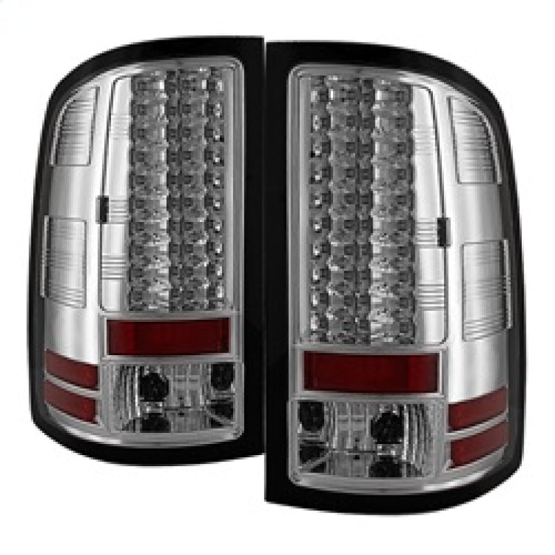 Spyder GMC Sierra 07-13 (Not fit 3500 Dually 4 Rear Wheels)LED Tail Lights Chrome ALT-YD-GS07-LED-C 5014931