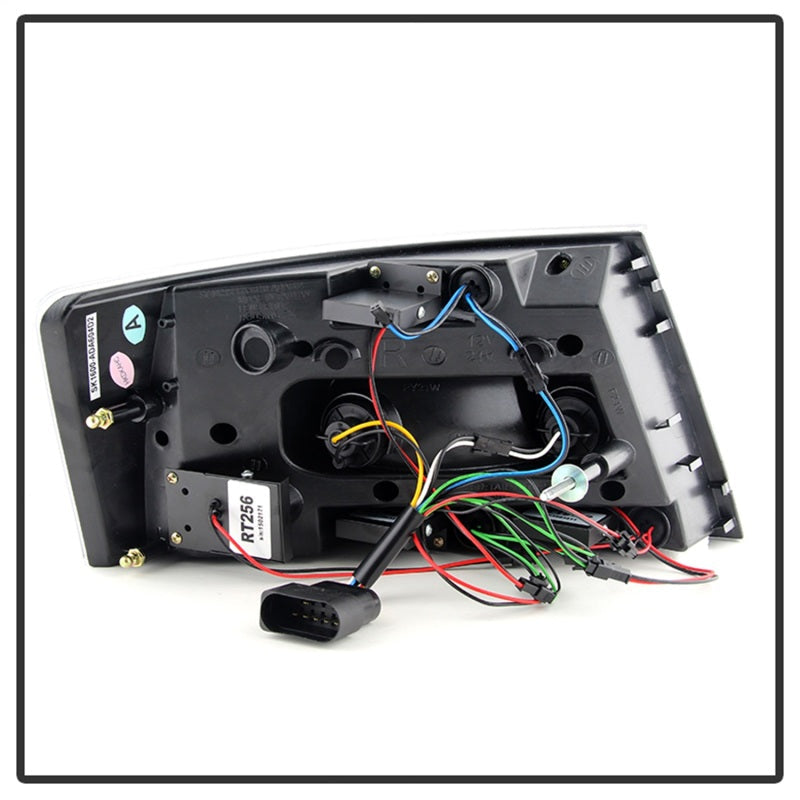 Spyder Audi A6 05-08 4Dr Sedan Only Version 2 Light Bar LED Tail Lights Blk ALT-YD-AA605V2-LBLED-BK 5080769