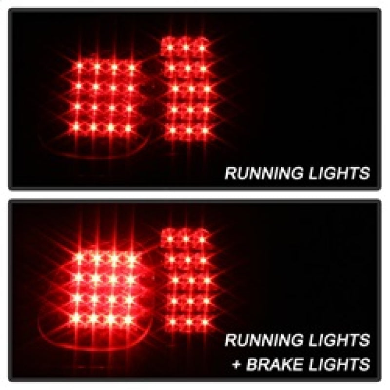 Spyder 98-05 Lexus GS300 /GS400 4pc LED Tail Lights - Black (ALT-YD-LGS98-LED-BK) 5084415