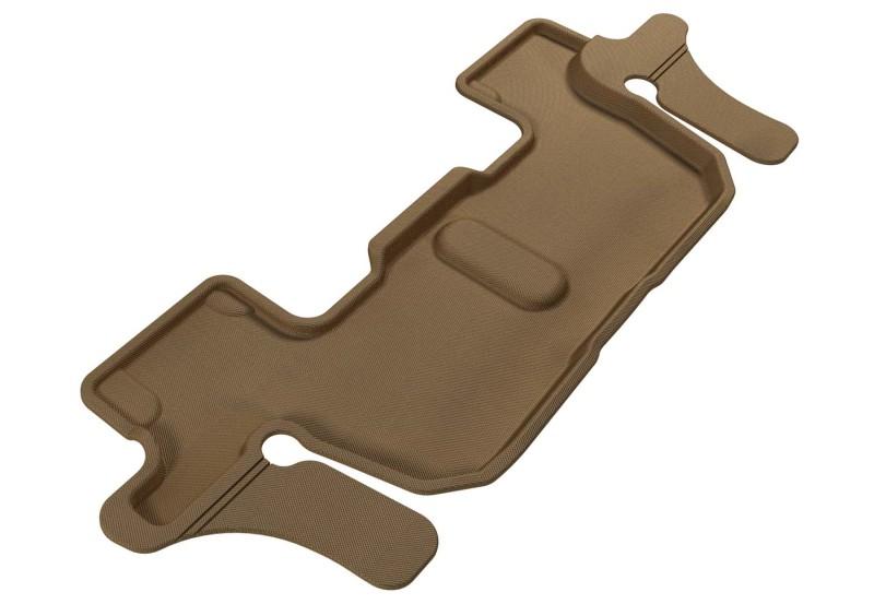 3D MAXpider 2011-2019 Ford Explorer Kagu 3rd Row Floormats - Tan L1FR03631502