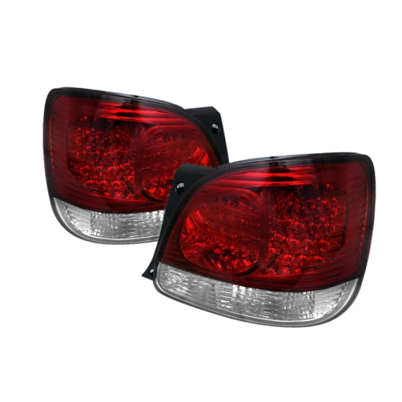 Spyder Lexus GS 300/400 98-05 LED Tail Lights Red Clear ALT-YD-LGS98-LED-RC 5005731