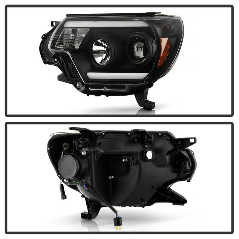 SPYDER 12-15 Toyota Tacoma High-Power LED Module Headlights 5088413