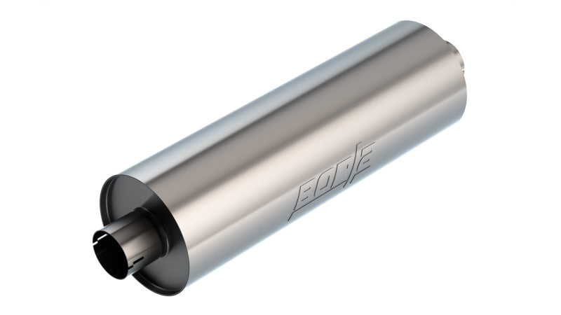 Borla Specialty Muffler 3in Center In/Out 7.75in Dia. 24in Body 29in OAL Touring Notched 401662