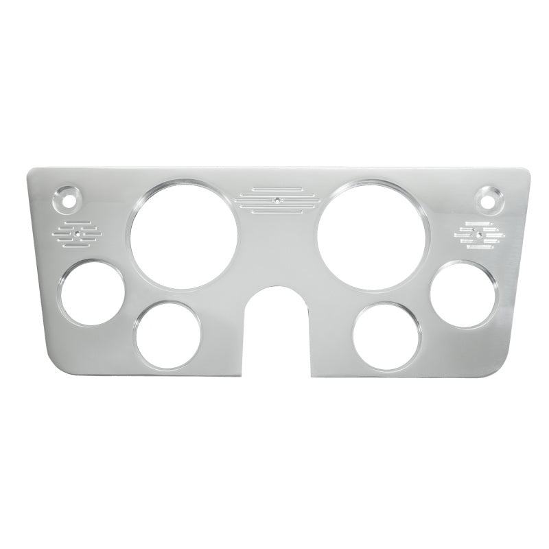 AutoMeter 67-72 GM Truck Billet Dash Panel - Tach/MPH Speedo/Oil Press/Water Temp/Volt - Cobalt 7045-CB