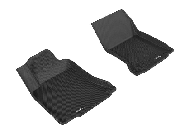 3D MAXpider 2017-2019 Infiniti QX30 Kagu 1st Row Floormat - Black L1IN02511509