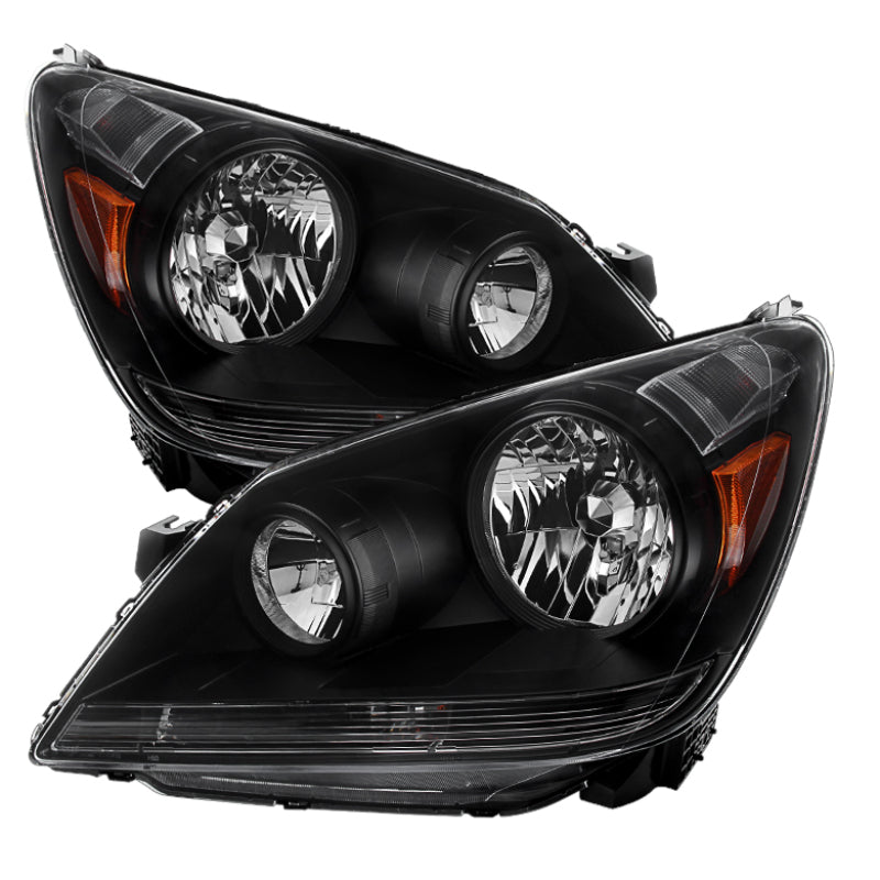 SPYDER Xtunehonda Odyssey 05-07 Crystal Headlights Black HD-JH-HODY05-AM-BK 9023842