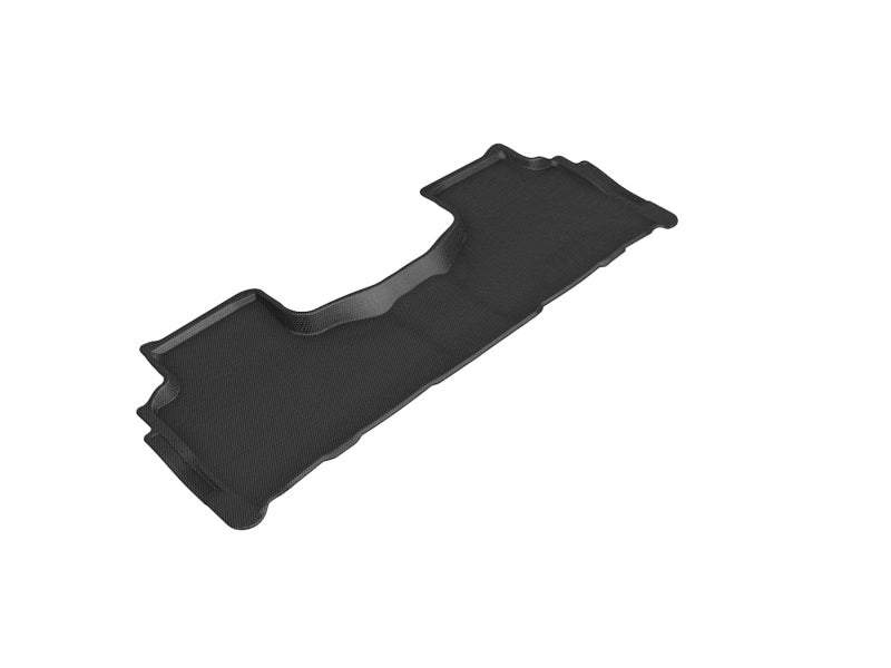 3D MAXpider 2021 Chevrolet Tahoe / Suburban / GMC Yukon / Yukon XL Kagu 2nd Row Floormats - Black L1GM02921509