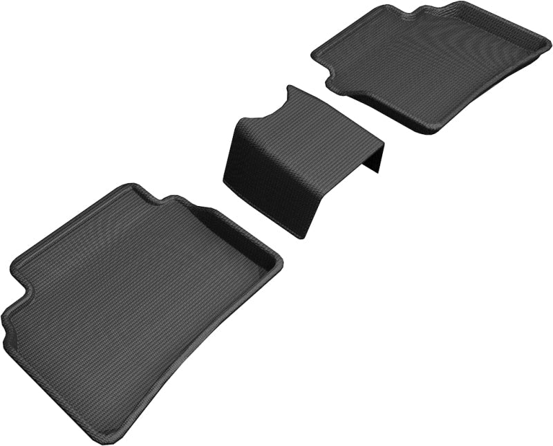 3D MAXpider 2018-2020 Buick Regal Kagu 2nd Row Floormats - Black L1BC03921509