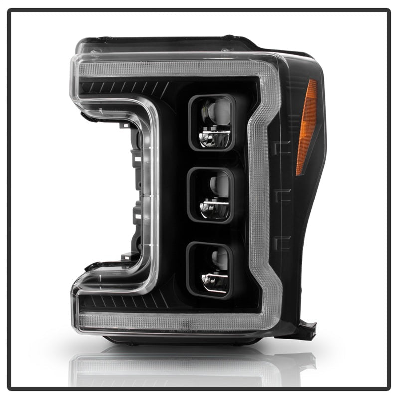 Spyder Ford F-250/F-350/F450 17-18 Full LED Headlights Chrome PRO-YD-FS17HALAP-SEQ-BK 5087430