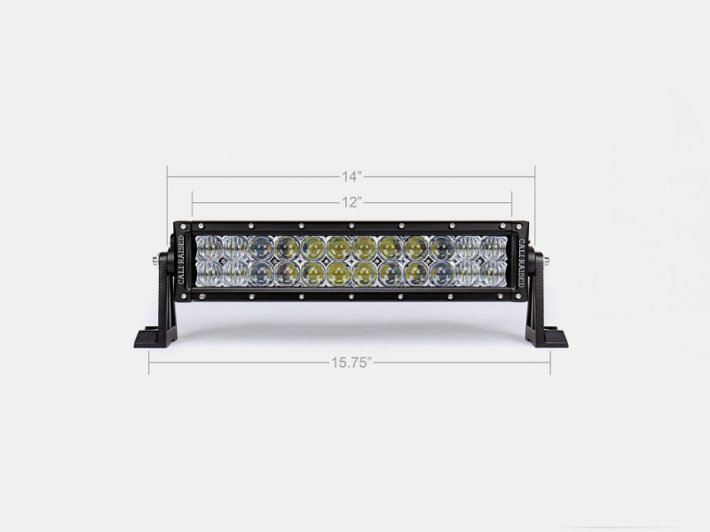 Cali Raised LED Cali Raised 14 Dual Row 5D Optic Osram Led Bar - Combo CR2301