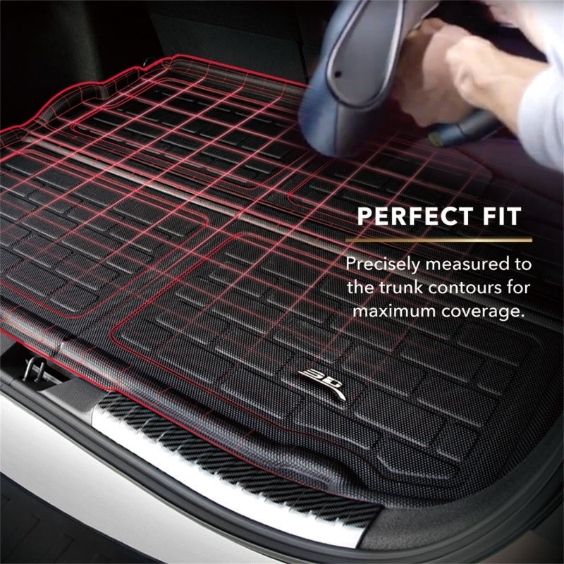 3D MAXpider 2014-2019 Kia Soul Kagu Cargo Liner - Black M1KA0201309