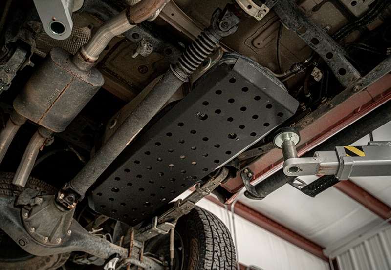 Cali Raised LED Cali Raised 05-23 Dcsb / Ac Toyota Tacoma Fuel Tank Skid Plate - Steel / Raw CR3654