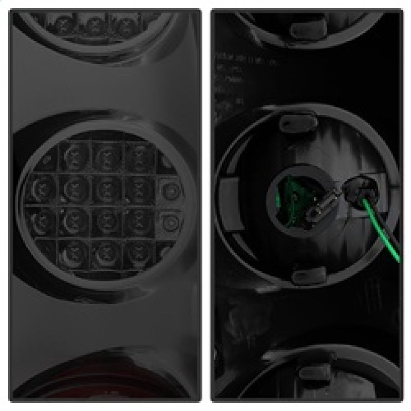 SPYDER Xtune Chevy Suburban/GMC Yukon/Yukon Denali 07-14 LED Tail Lights Smoked ALT-JH-CSUB07-LED-SM 9031762